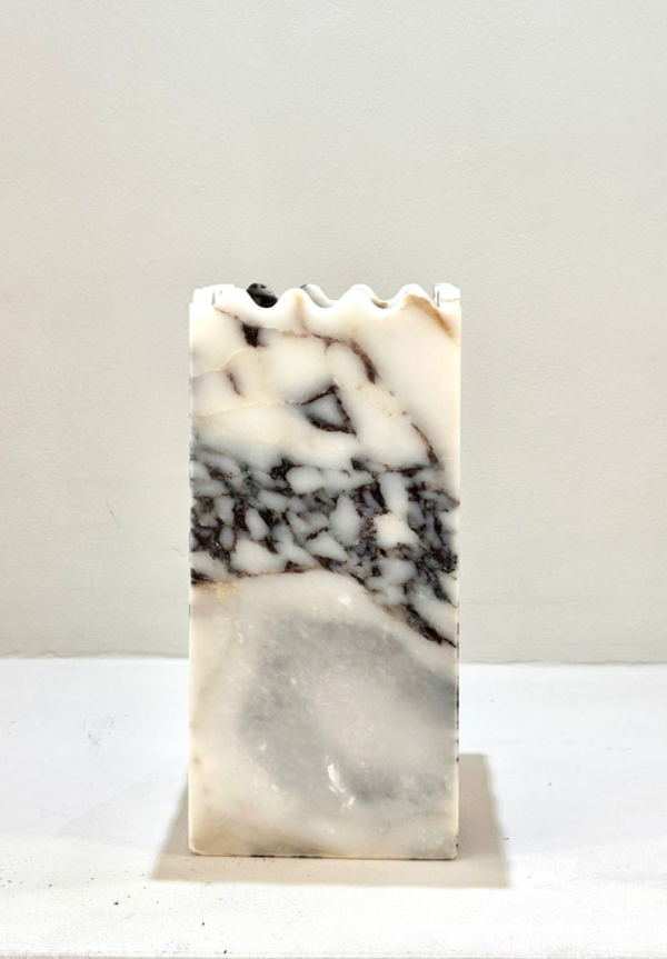 Marble White Vase
